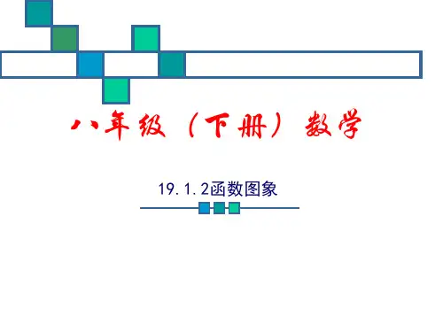 人教版八年级下册 19.1.2《函数的图像》 课件(共24张PPT)