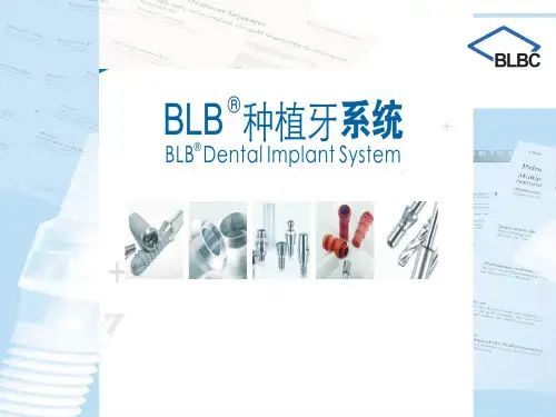 BLB种植牙系统介绍课件