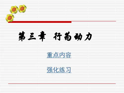 3.行为动力.