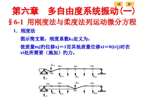 结构动力学多自由度系统振动