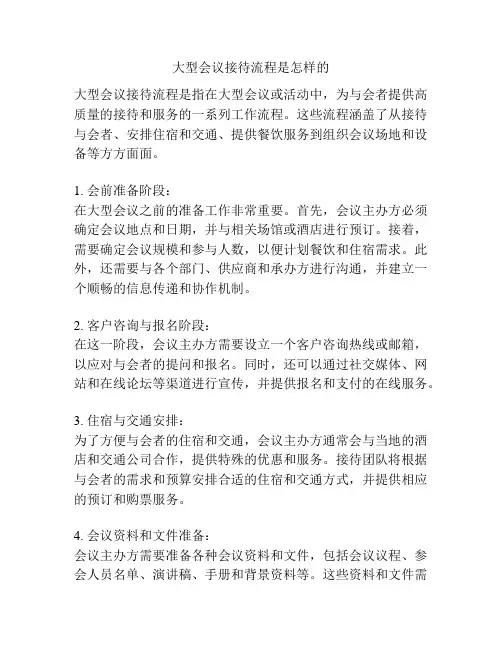 大型会议接待流程是怎样的