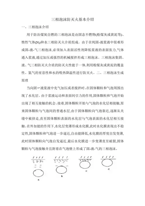 三相泡沫防灭火