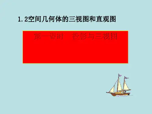 2020-2021学年高一数学人教A版高中数学必修2第一章1.2.1中心投影与平行投影课件