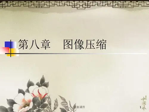 第八章图像压缩ppt课件