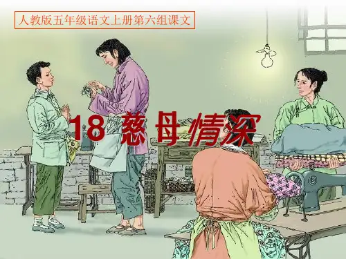 慈母情深ppt完美版课件