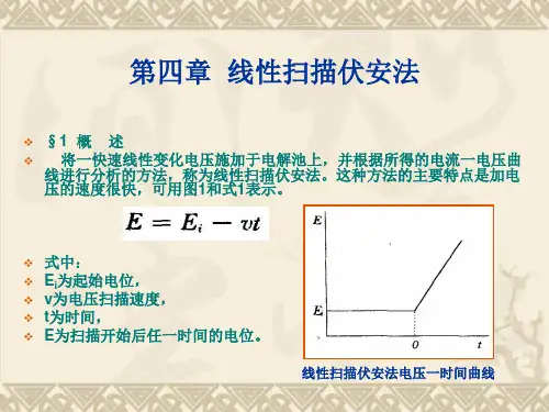 第4章  线性扫描伏安法