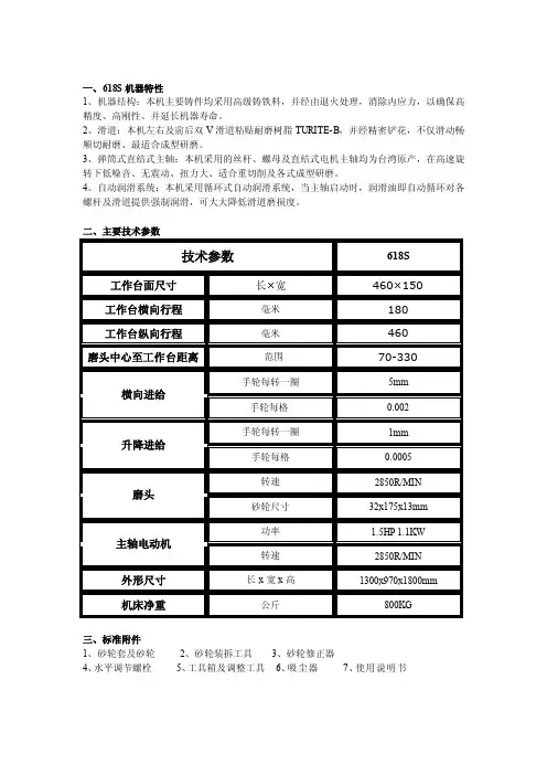 618平面磨床[宝典]