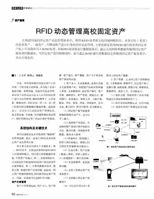 RFID动态管理高校固定资产