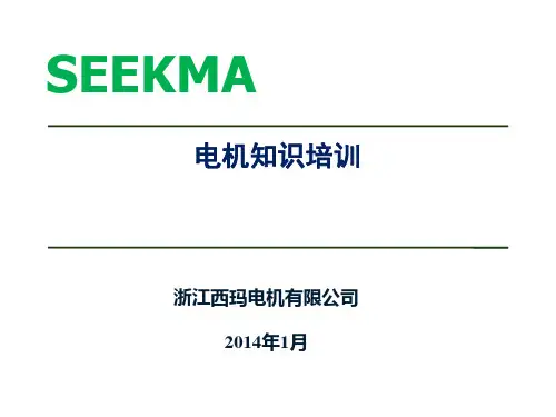 电机常规知识培训