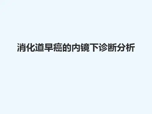 消化道早癌内镜下诊断