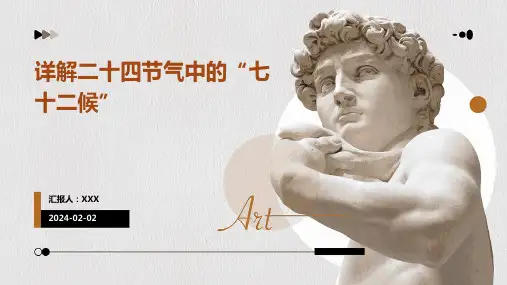 详解二十四节气中的“七十二候”