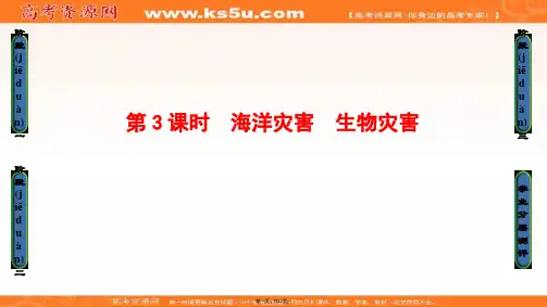 课堂新坐标高中地理湘教版选修五课件第章第节时海洋灾害生物灾害