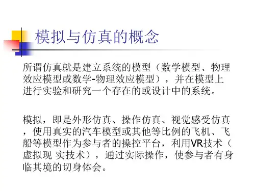 安全模拟与仿真教学课件PPT