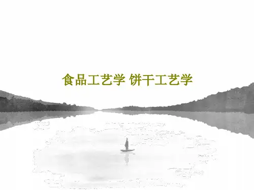食品工艺学 饼干工艺学PPT共27页