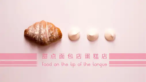 甜点蛋糕创业商业计划书ppt