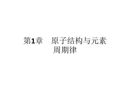 1.1.1 原子核 核素(33张PPT)
