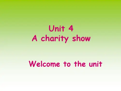 英语：Unit-4.1《Welcome-to-the-unit》课件(译林牛津版八年级下)