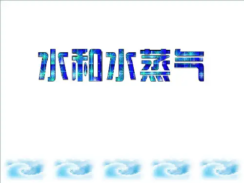 三年级科学上册物质的状态10水和水蒸气课件冀人版