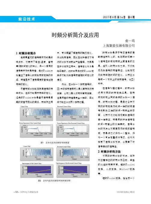 时频分析简介及应用