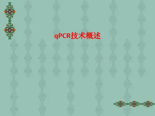 [课件]qPCR技术概述PPT
