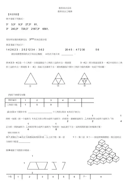 小学数学总结_数形结合