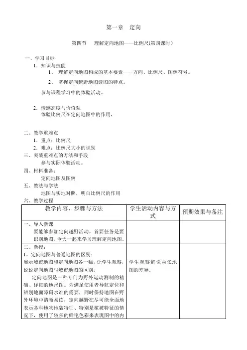 综合实践活动初中综合实践活动7-9年级《职业体验及其他活动 11.军事技能演练》公开课教学设计