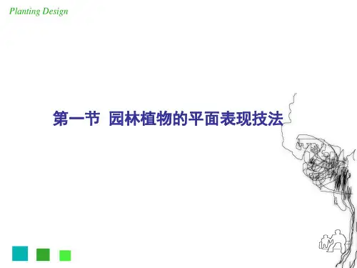 园林绿化手绘表现技法