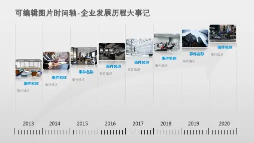 ppt时间轴经典模板大全