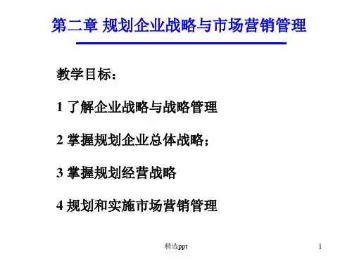 《企业战略规划》PPT课件