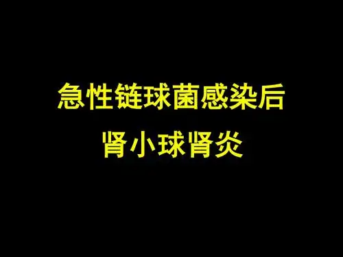 急性链球菌感染后肾炎罗健华