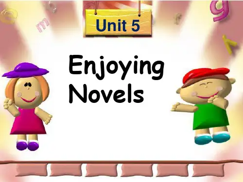 人教版高中英语选修10 Unit 5 Enjoying novels Reading PPT课件