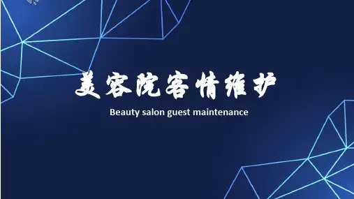 维护客情ppt课件