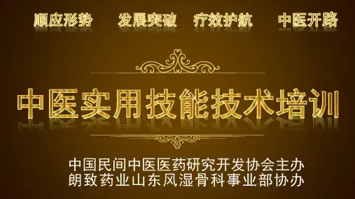 中医实用技能技术培训-易正针
