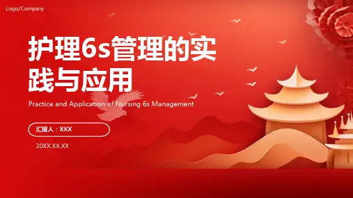 护理6s管理ppt汇报课件模板