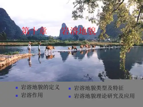 岩溶地貌