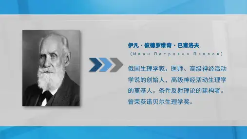 护理教育理论与实践课件第三章-1.2.巴甫洛夫的经典条件反射学习理论