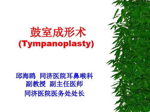 鼓室成形术
