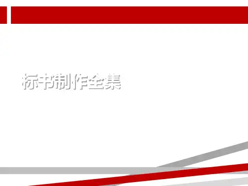 标书制作流程图与教材.ppt
