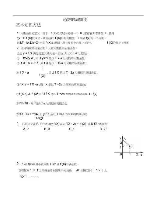 函数的周期性(基础+复习+习题+练习).docx