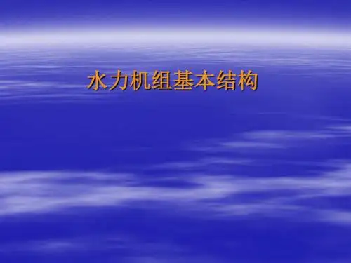 水轮机结构介绍(修改