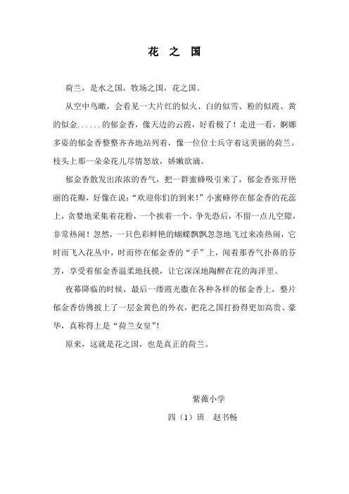 花之国