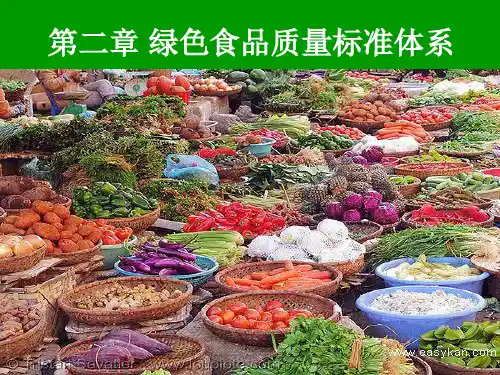 第二章绿色食品质量标准体系