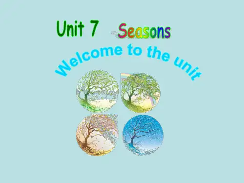 牛津译林英语 八年级上册Unit7Welcome to the unit(共24张PPT)