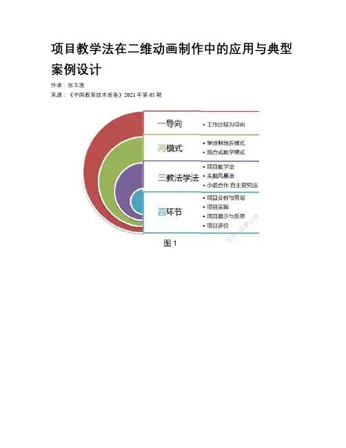 项目教学法在二维动画制作中的应用与典型案例设计 