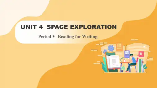 Unit 4 Space Exploration Reading for Writing 