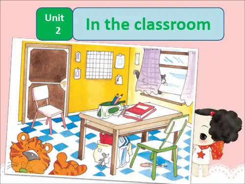外研剑桥版四年级英语上册Unit2Intheclassroom教学课件