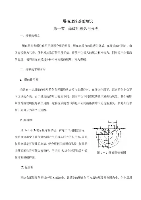 工程爆破基础知识