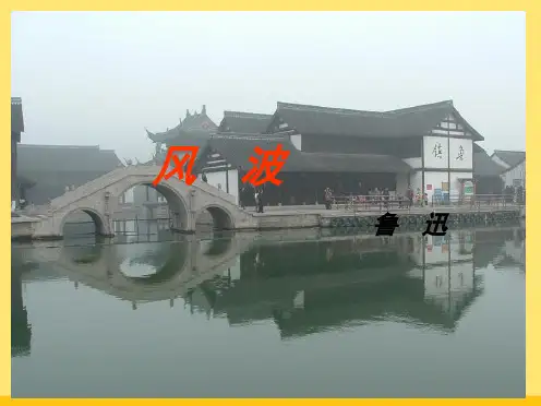 .风波-鲁迅PPT课件