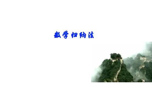 数学归纳法(公开课教学PPT课件)