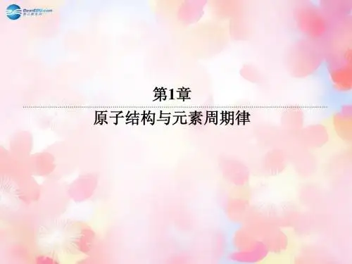 1.2.1 元素周期律课件 鲁科版必修2